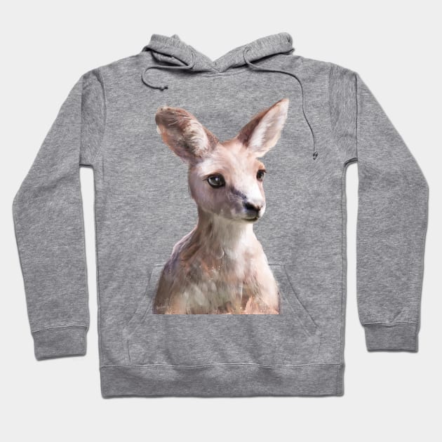 Little Kangaroo Hoodie by Amy Hamilton